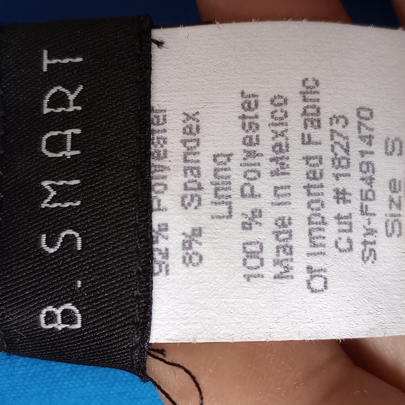 Blue blue 💙 B. Smart drop waist Dress Size small - Picture 4 of 9